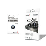 Apple iPhone 17 Air Zore CL-12 Premium Safir Parmak İzi Bırakmayan Anti-Reflective Kamera Lens Koruyucu Mavi
