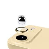 Apple iPhone 17 Air Zore Mikro Kamera Lens Koruyucu Gri