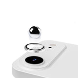 Apple iPhone 17 Air Zore Mikro Kamera Lens Koruyucu Gümüş