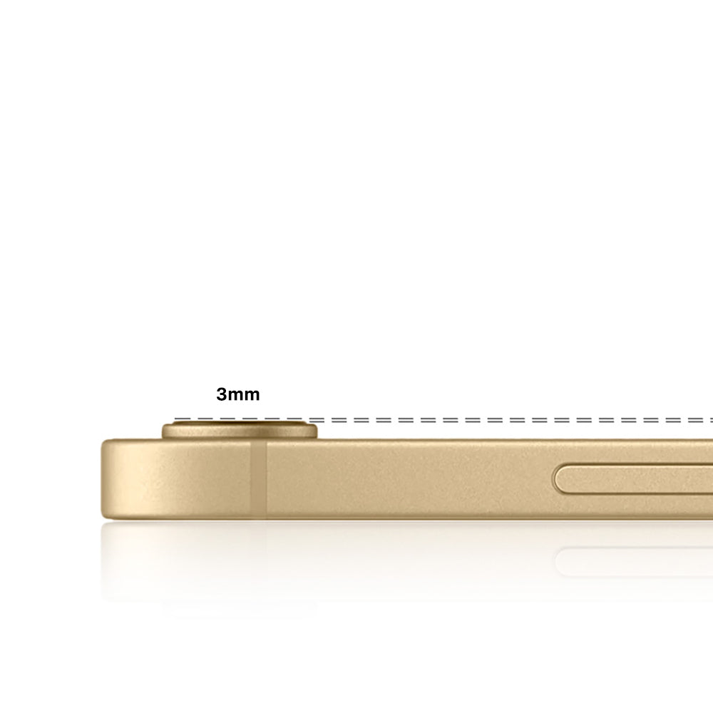 Apple iPhone 17 Air Zore Mikro Kamera Lens Koruyucu Gri