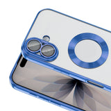 Apple iPhone 17 Kılıf Kamera Korumalı Logo Gösteren Zore Omega Kapak Lila