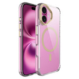 Apple iPhone 17 Kılıf M-safe Şarj Özellikli Airbagli Kamera Standlı Zore Azor Kapak Lacivert