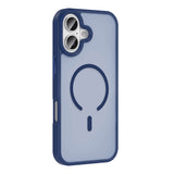 Apple iPhone 17 Kılıf M-safe Şarj Özellikli Mat Arka Yüzey Zore Sio Kapak Siyah