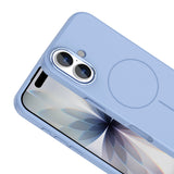 Apple iPhone 17 Kılıf M-Safe Şarj Özellikli Metal Kamera Çerçeveli Zore Edi Silikon Kapak Rose Gold