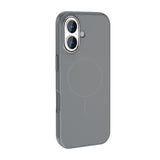 Apple iPhone 17 Kılıf M-Safe Şarj Özellikli Metal Kamera Çerçeveli Zore Edi Silikon Kapak Siyah