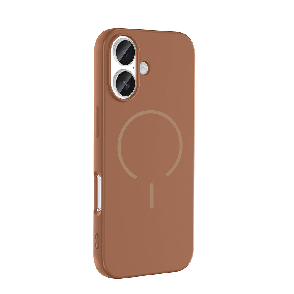 Apple iPhone 17 Kılıf M-safe Şarj Özellikli Meta Kapak Lacivert