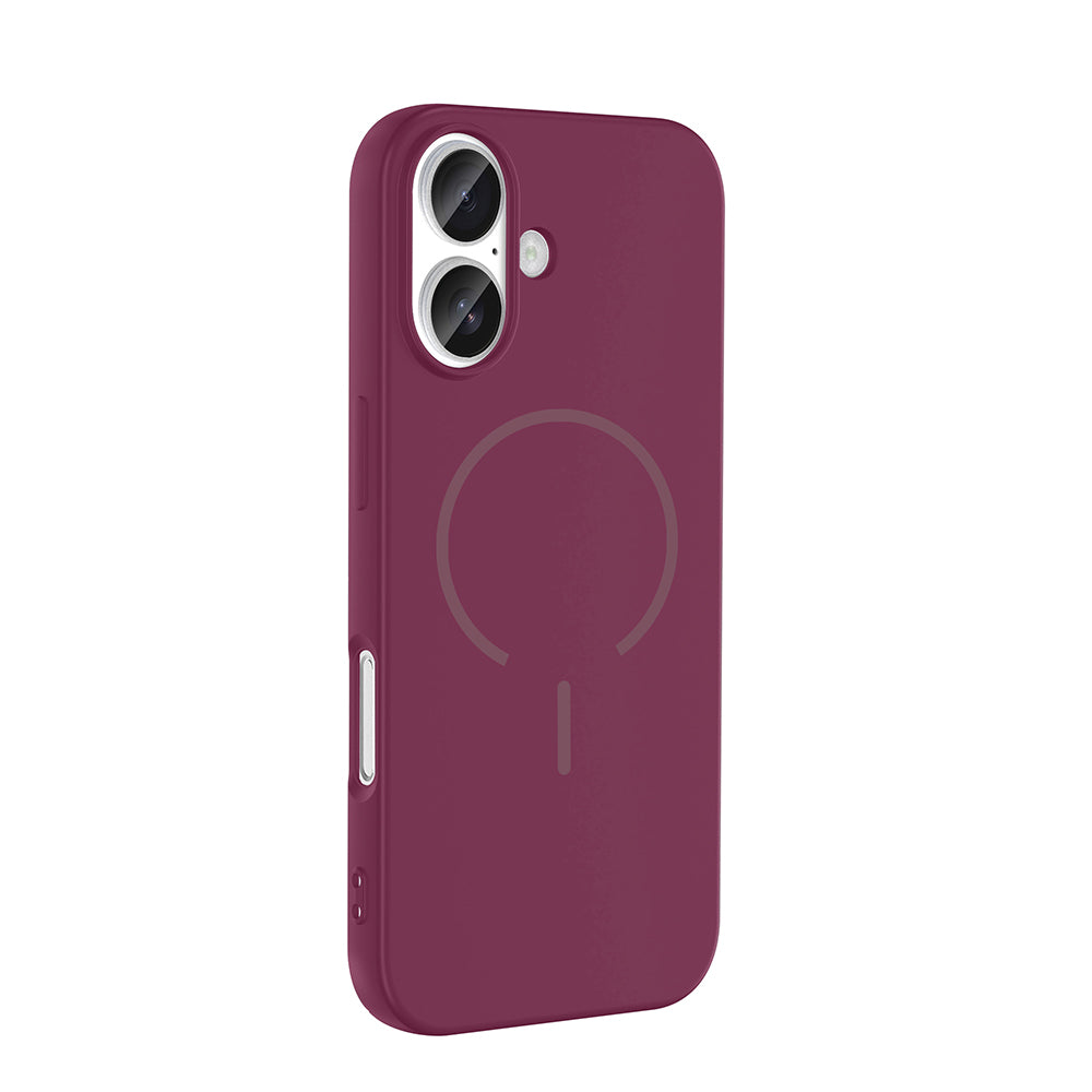Apple iPhone 17 Kılıf M-safe Şarj Özellikli Meta Kapak Lacivert