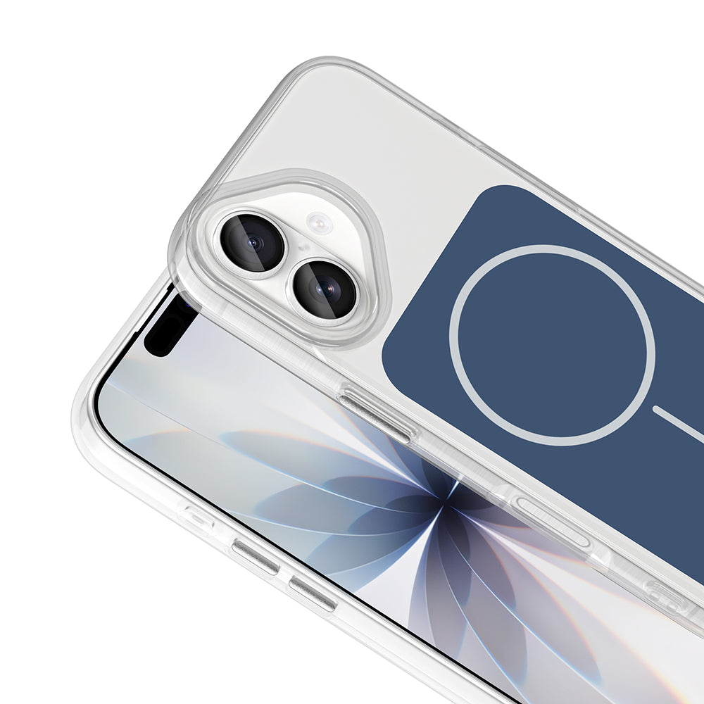 Apple iPhone 17 Kılıf Metal Buton Tasarımlı Zore İkonik Sert Silikon Kapak Siyah