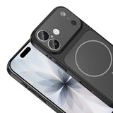 Apple iPhone 17 Kılıf Zore M-Safe Şarj Özellikli Kamera Korumalı Formen Kapak Siyah