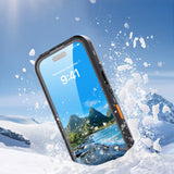 Apple iPhone 17 Pro Kılıf 1-1 Su Geçirmez Kılıf Siyah