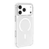 Apple iPhone 17 Pro Kılıf IC Çipli Zore Wireless Şarj Özellikli Şeffaf Orjin Kapak Şeffaf