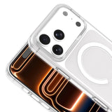 Apple iPhone 17 Pro Kılıf IC Çipli Zore Wireless Şarj Özellikli Şeffaf Orjin Kapak Şeffaf