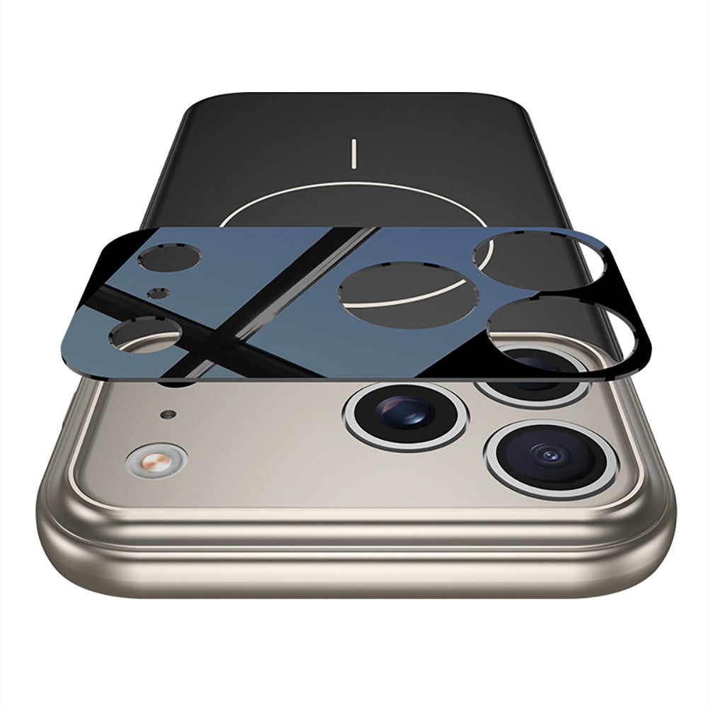 Apple iPhone 17 Pro Kılıf M-safe Şarj Özellikli Çift Parçalı Zore Napoli Kapak Turuncu-Siyah