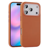 Apple iPhone 17 Pro Kılıf M-safe Şarj Özellikli PU Deri Görünümlü Zore Kupra Kapak Mor