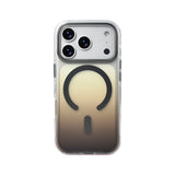 Apple iPhone 17 Pro Kılıf M-safe Şarj Özellikli Transparan Renk Geçişli Zore Toros Kapak Turuncu