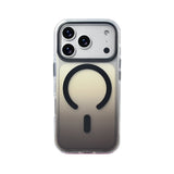 Apple iPhone 17 Pro Kılıf M-safe Şarj Özellikli Transparan Renk Geçişli Zore Toros Kapak Mavi