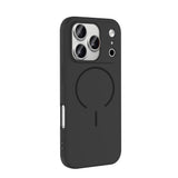 Apple iPhone 17 Pro Kılıf M-safe Şarj Özellikli Zore Meta Kapak Mürdüm