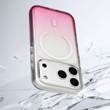 Apple iPhone 17 Pro Kılıf M-Safe Şarj Özellikli Zore Septik Silikon Kapak Pembe