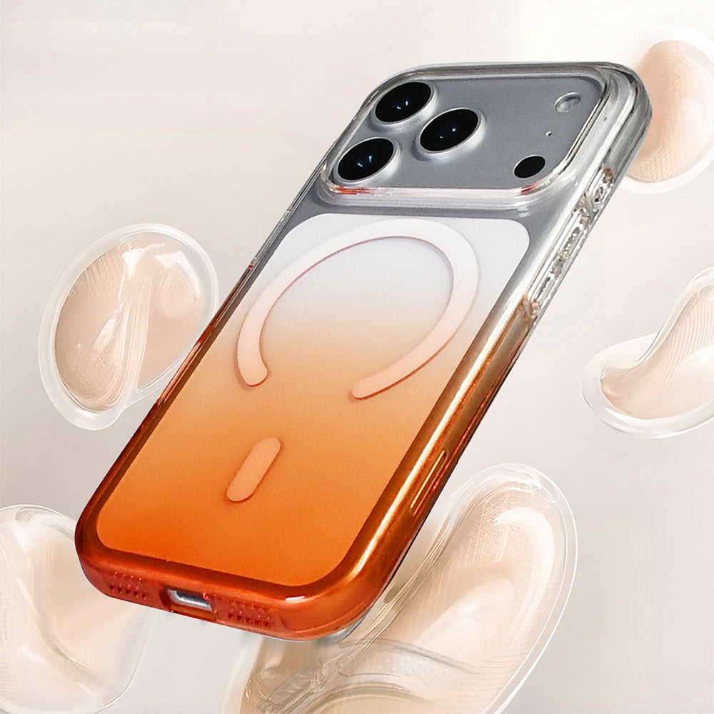 Apple iPhone 17 Pro Kılıf M-Safe Şarj Özellikli Zore Septik Silikon Kapak Pembe