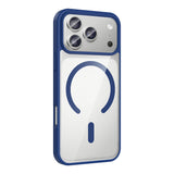 Apple iPhone 17 Pro Kılıf M-safe Wireless Şarj Özellikli Silikon Zore Ege Kapak Turuncu