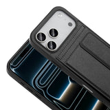 Apple iPhone 17 Pro Kılıf PU Deri Kartlıklı Zore Sevilla Kapak Lacivert