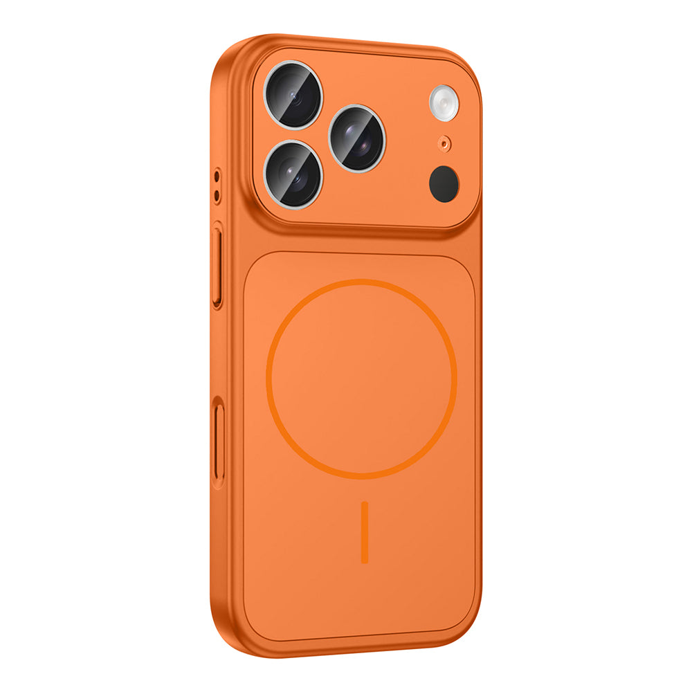 Apple iPhone 17 Pro Kılıf Zore M-Safe Şarj Özellikli Kamera Korumalı Formen Kapak Siyah