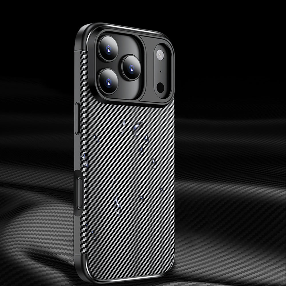 Apple iPhone 17 Pro Kılıf Zore Negro Silikon Kapak Siyah