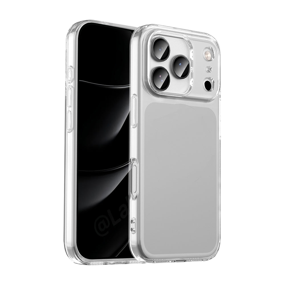 Apple iPhone 17 Pro Kılıf Zore Süper Silikon Kapak Şeffaf