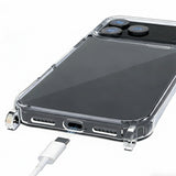Apple iPhone 17 Pro Kılıf X-Rop Kapak Şeffaf