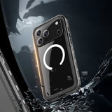 Apple iPhone 17 Pro Max Kılıf 1-1 Su Geçirmez Kılıf Siyah