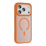 Apple iPhone 17 Pro Max Kılıf M-safe Şarj Özellikli Mat Arka Yüzey Zore Sio Kapak Desert Titanyum
