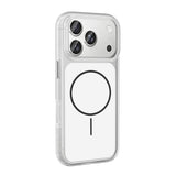 Apple iPhone 17 Pro Max Kılıf Metal Buton Tasarımlı Zore İkonik Sert Silikon Kapak Turuncu