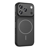 Apple iPhone 17 Pro Max Kılıf Zore M-Safe Şarj Özellikli Kamera Korumalı Formen Kapak Gri