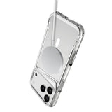 Apple iPhone 17 Pro Max Kılıf Zore M-safe Şarj Özellikli T-Max M-safe Kapak Şeffaf
