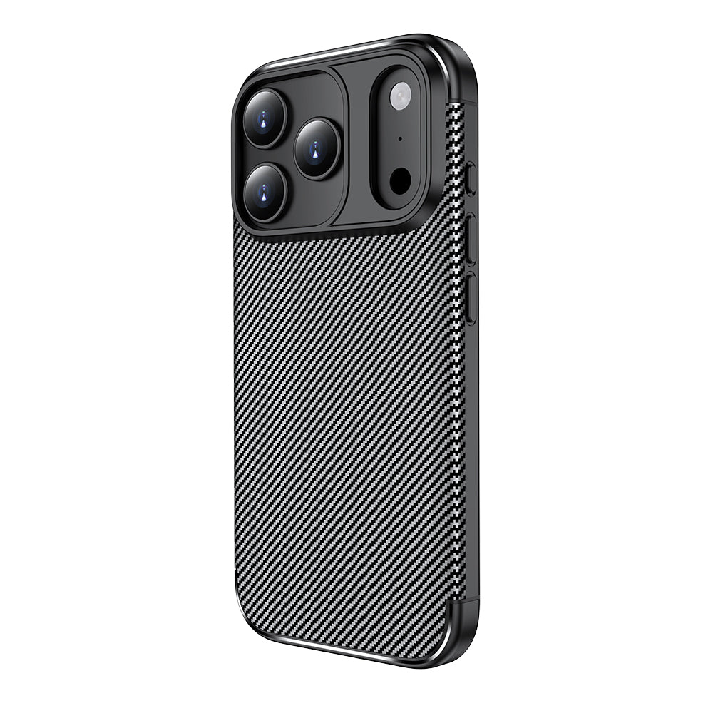 Apple iPhone 17 Pro Max Kılıf Zore Negro Silikon Kapak Siyah