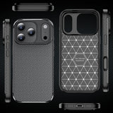 Apple iPhone 17 Pro Max Kılıf Zore Negro Silikon Kapak Siyah