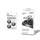 Apple iPhone 17 Pro Max Zore CL-12 Premium Safir Parmak İzi Bırakmayan Anti-Reflective Kamera Lens Koruyucu Lacivert