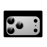 Apple iPhone 17 Pro Max Zore CL-20 Kamera Lens Koruyucu Gümüş