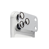 Apple iPhone 17 Pro Max Zore CL-20 Kamera Lens Koruyucu Gümüş
