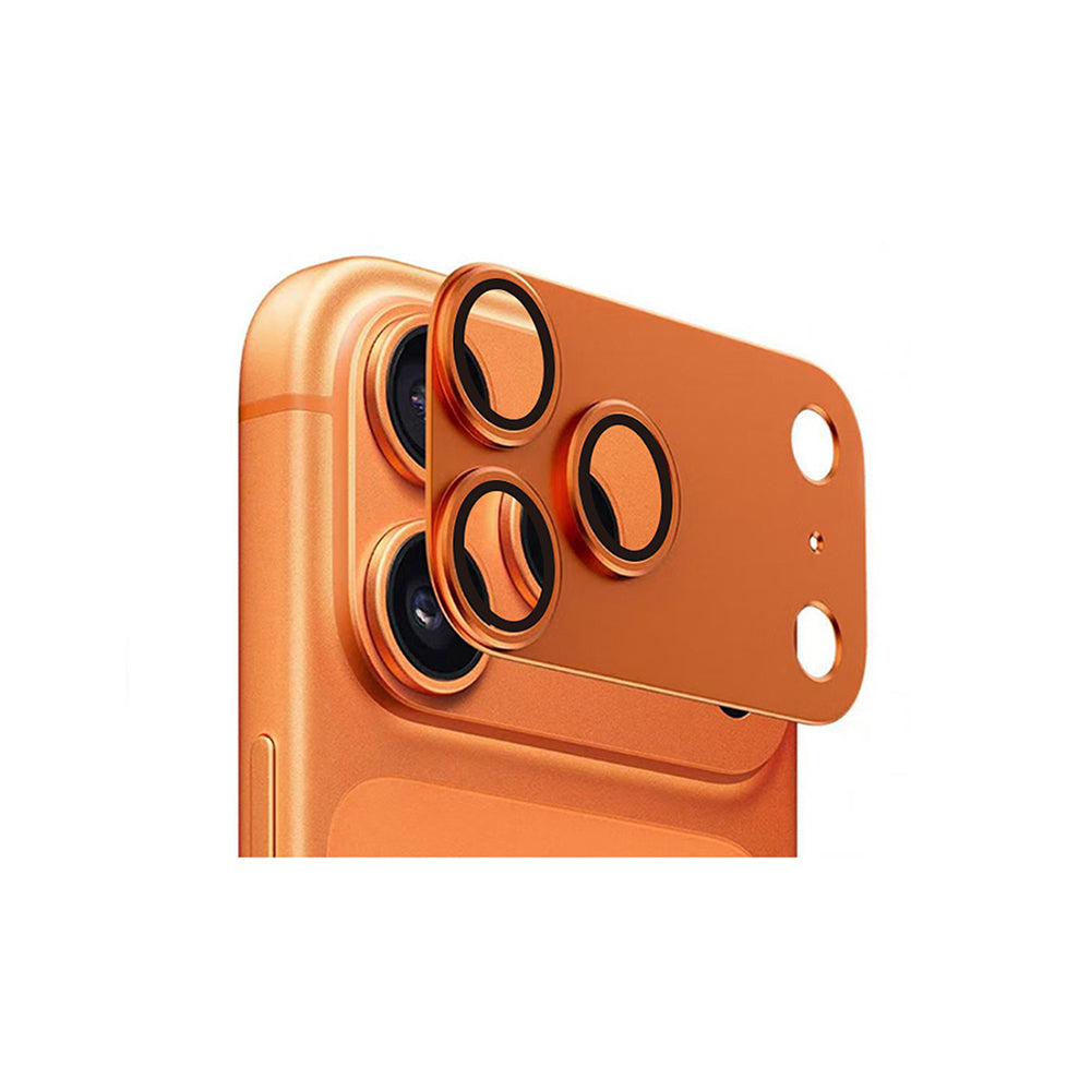 Apple iPhone 17 Pro Max Zore CL-20 Kamera Lens Koruyucu Gümüş