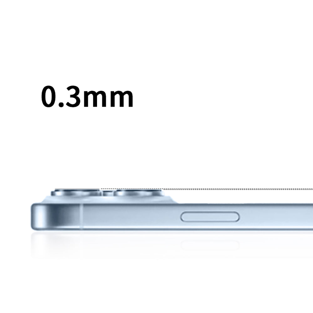 Apple iPhone 17 Pro Max Zore Mikro Kamera Lens Koruyucu Turuncu