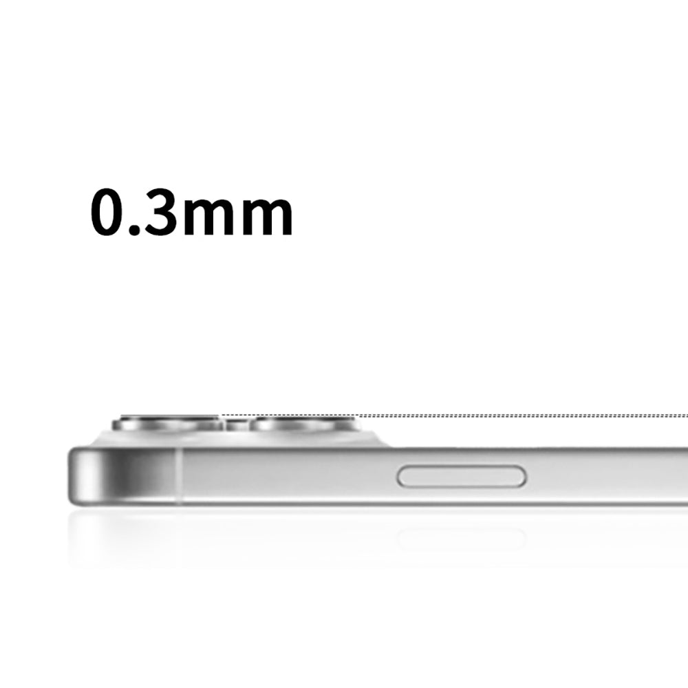 Apple iPhone 17 Pro Max Zore Mikro Kamera Lens Koruyucu Turuncu
