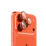 Apple iPhone 17 Pro Max Zore Mikro Kamera Lens Koruyucu Turuncu