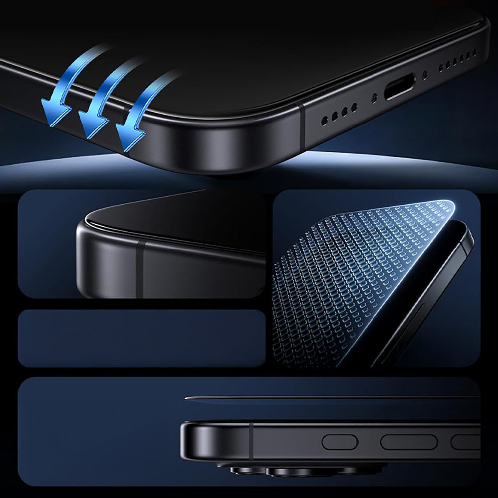 Apple iPhone 17 Pro Zore Etnaa Cam Ekran Koruyucu Şeffaf