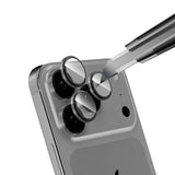 Apple iPhone 17 Pro Zore Mikro Kamera Lens Koruyucu Lacivert