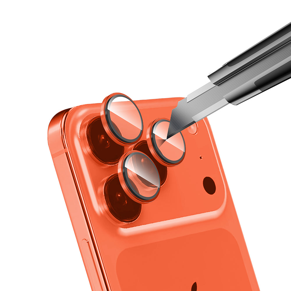 Apple iPhone 17 Pro Zore Mikro Kamera Lens Koruyucu Gümüş