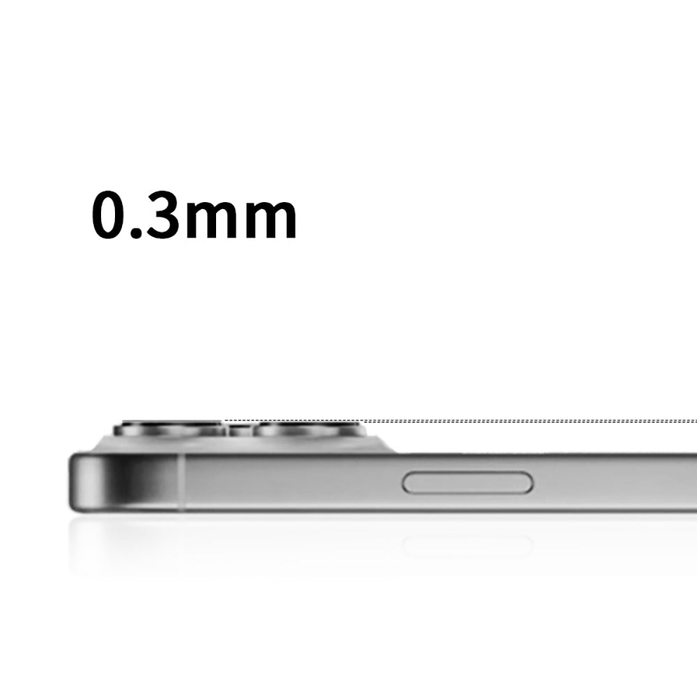 Apple iPhone 17 Pro Zore Mikro Kamera Lens Koruyucu Gümüş