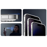 Apple iPhone 17 Zore 2.5D Oliv Privacy Temperli Cam Ekran Koruyucu + Kolay Uygulama Aparatı Siyah