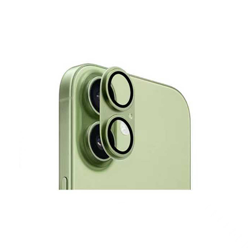 Apple iPhone 17 Zore CL-20 Kamera Lens Koruyucu Yeşil