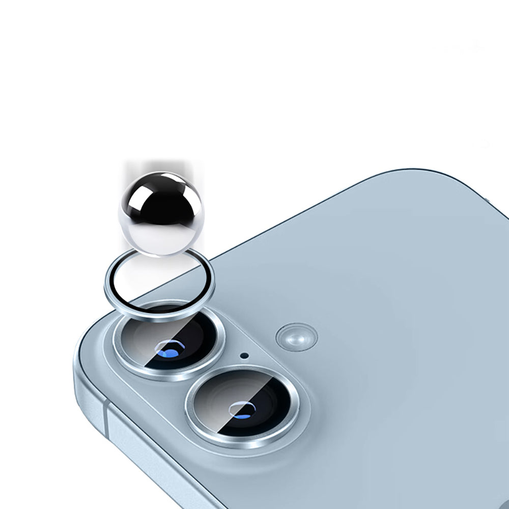 Apple iPhone 17 Zore Mikro Kamera Lens Koruyucu Açık Mor